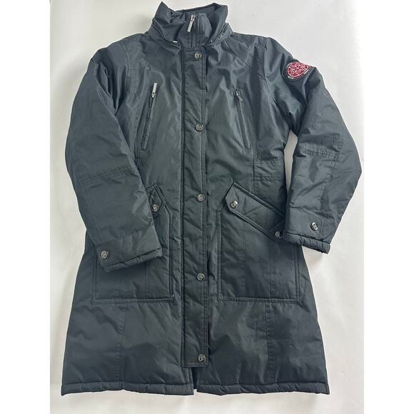 Coogi Kids Size 14 16 Black Winter Parka Puffer Coat Removeable Hood - Picture 13 of 13